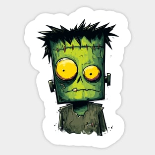 Haunted Frankensteins Monster Sticker